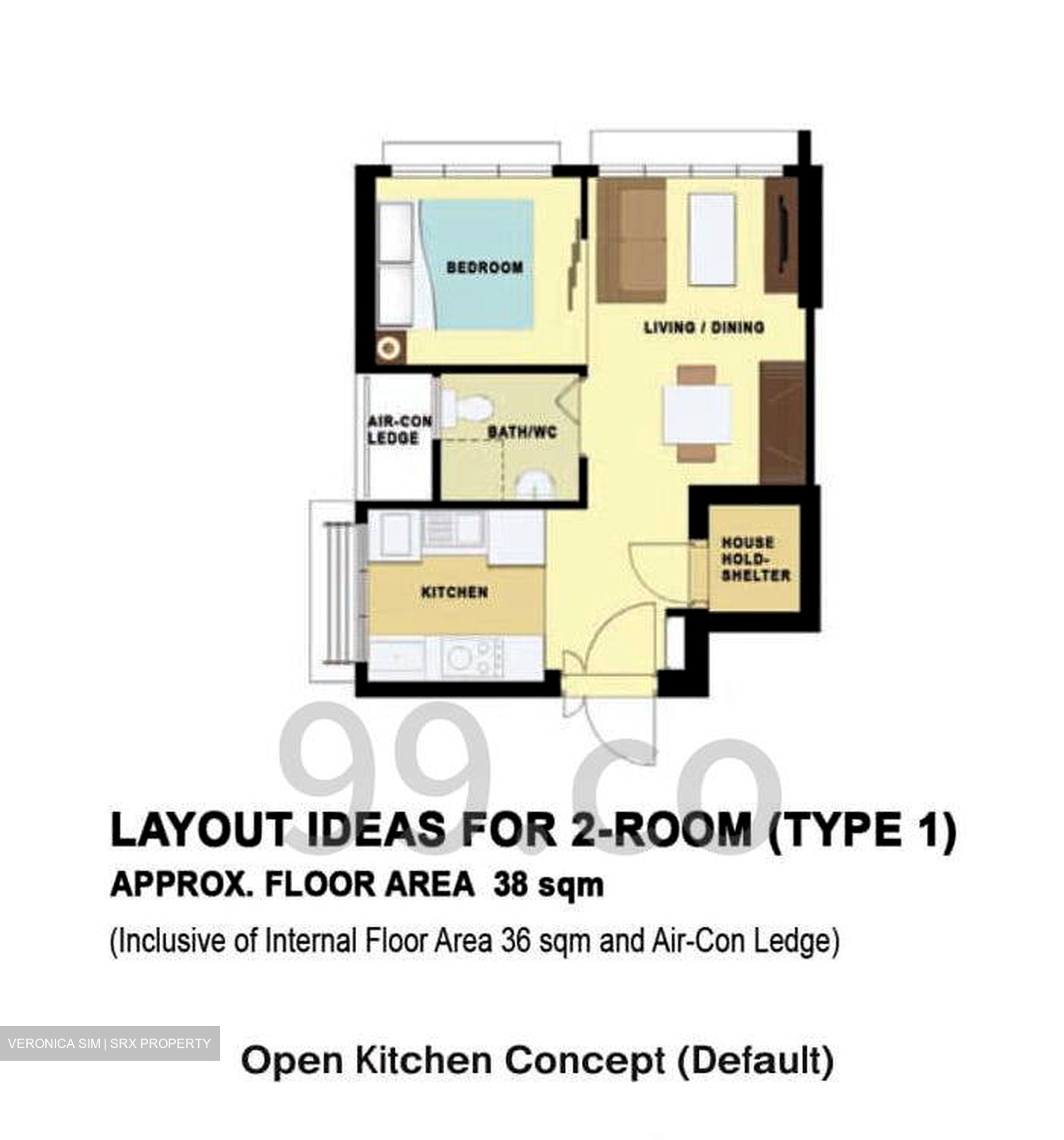 Blk 992B Buangkok Square (Hougang), HDB 2 Rooms #607501591